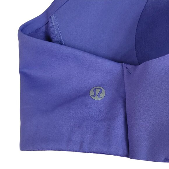 Lululemon AirSupport Bra Purple 38C Lavender Fog Indigo Charged Full Coverage - Picture 10 of 13